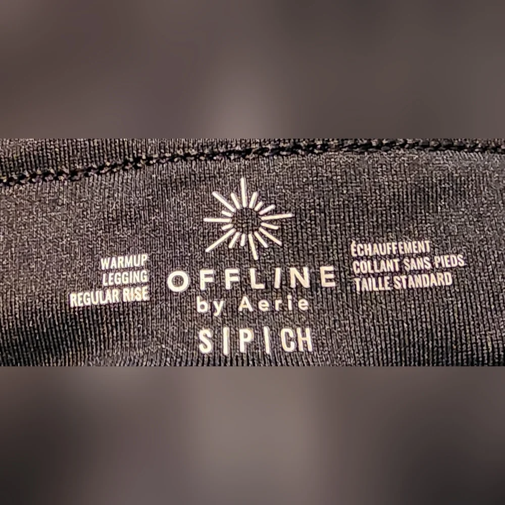 Women's Aerie Black Leggings NWT - Picture 5 of 5